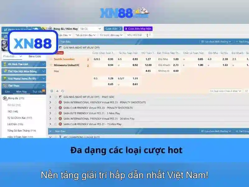 xn88 - Nền tảng trò chơi trực tuyến và trải nghiệm người chơi