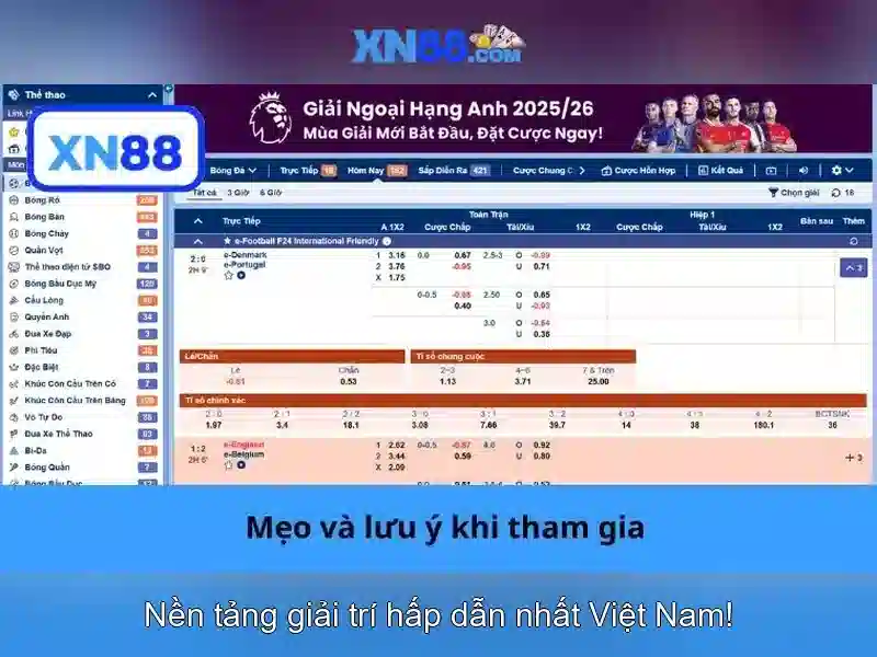 xn88 là gì và cách trải nghiệm nền tảng cá cược trực tuyến